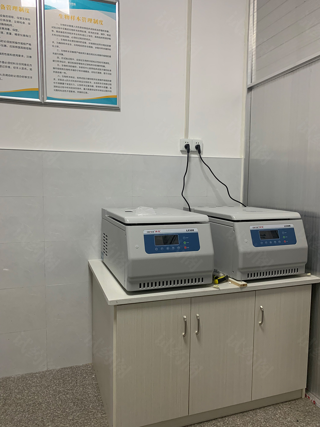 生物样本管理制度,湘仪L530R离心机
